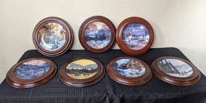 lot 73 image: Six Collector Plates by Julie Kramer Cole and One by the Bradford Exchange (7)