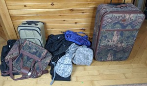 lot 126 image: Assortment of Luggage, Rolling Suitcases, Duffel Bags, and More