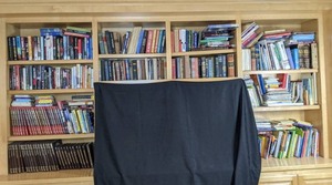 lot 81 image: Large Assortment of Books James Patterson, Elizabeth Lowell, Kate White, John Sandford, Practical Handymans Encyclopedias, Children Books and More