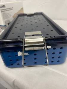 lot 19 image: MSRP $1300 Karl Storz 39312C Large Endoskope Cystoscope Locking Sterilization Tray - Great Condition