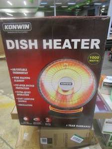 lot 387 image: 1000-Watt Electric Infrared Space Heater with Oscillation (OPEN BOX)