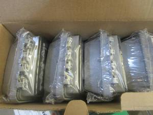 lot 381 image: Commercial Electric Gray 2-Gang Extra Duty Non-Metallic While-In-Use Weatherproof HorizontalVertical Receptacle Cover (4 PACK)
