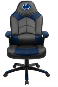 lot 261 image: Penn State Black PU Oversized Gaming Chair (OPEN BOX)