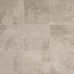 lot 292 image: Daltile Hastings Gray 12 in. x 12 in. Glazed Porcelain Floor and Wall Tile (14.55 sq. ft.  case) - 8  CASES TOTAL (APPROXIMATELY 116 SQ FT, SOME PIECES MAY BE BROKEN)
