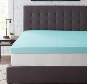 lot 396 image: StyleWell 4 in. Gel Infused Memory Foam Twin Mattress Topper (NEW)