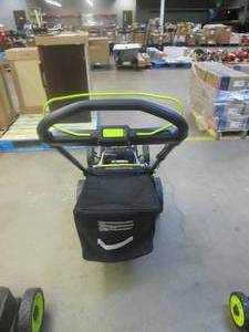 lot 411 image: RYOBI 40V HP Brushless 20 in. Cordless Battery Walk Behind Push Mower with 6.0 Ah Battery and Charger (NICE CONDITION)