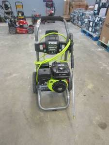lot 421 image: RYOBI 2900 PSI 2.5 GPM Cold Water Gas Pressure Washer (USED, BUT RUNS)