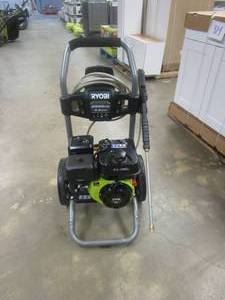 lot 424 image: RYOBI 2900 PSI 2.5 GPM Cold Water Gas Pressure Washer (FOR PARTS ONLY, MISSING TIPS)