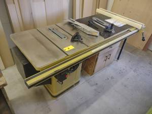 lot 2 image: Powermatic Model 66-TA 10 Tilting ...