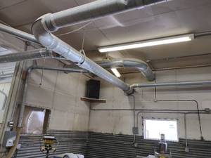 lot 22 image: Dust Collector Pipe, (Steel Only) S...