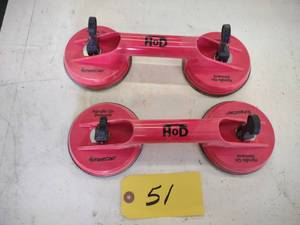 lot 51 image: (2) HOD Suction Cups...