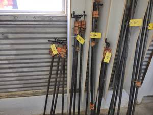lot 85 image: (4) 56 Bar Clamps...