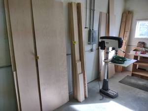 lot 109 image: Approx. 55 bf 1316 Birch Lumber...
