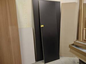 lot 120 image: 2-Sided Black Melamine