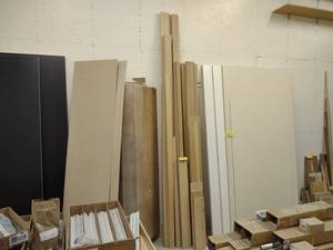 lot 119 image: Approx. 57 bf 1316 White Oak Lumber