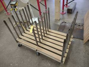 lot 127 image: Sheet Cart, 48x30...