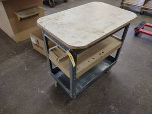 lot 131 image: Shop Cart, 32x24...