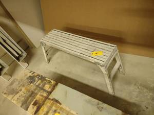 lot 141 image: Aluminum Step Platform...