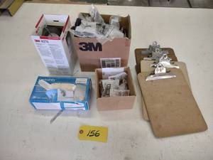 lot 156 image: Safety Equipment & Clipboards...