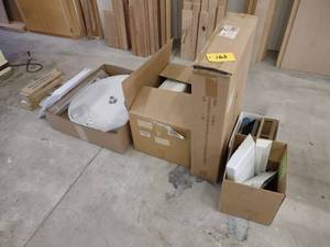 lot 163 image: Assorted Cabinet Components...