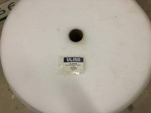 lot 178 image: (2) Rolls Perforated Foam Lining, 18x1250