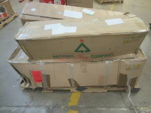 lot 49 image: Large Pallet Of Miscellaneous Christmas Trees, Some may be missing parts or have small damage, be mispackaged, or be in nice condition. These Items were online returns with shipping damage. (See Photos) - SOLD AS IS