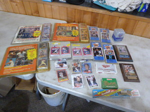 Baseball and Football Cards and Memorabilia