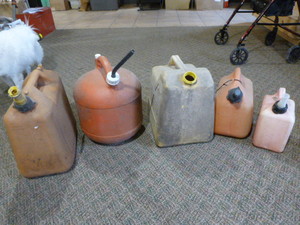 5 Gas Cans