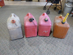 4 Gas Cans