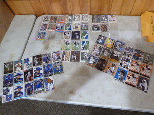 62 Baseball Cards