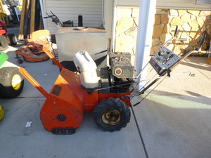 Montgomery Wards 5 Speed Heavy Duty 8 HP Snowblower