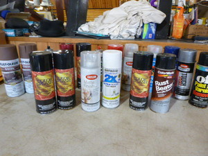 Miscellaneous Spray Paint