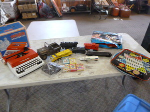 Variety of Games and Toys