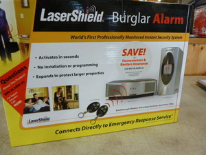 NEW Laser Shield Burglar Alarm