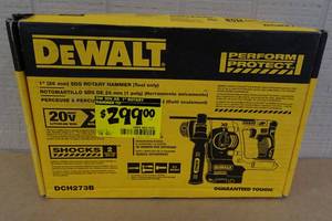 lot 7 image: NEW DeWalt DCH273B 20V Brushless 1 SDS Rotary Hammer - Tool Only