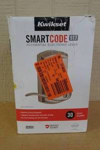 lot 19 image: Kwikset Smartcode 917 Residential Electronic Lever