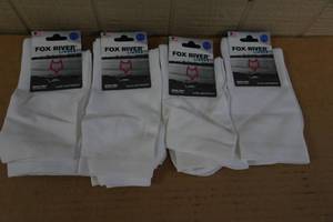 lot 37 image: 4 Pairs Fox River Liners Ultra Lightwieght Socks -Small