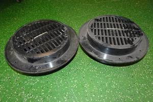 lot 79 image: 2 Sioux Chief 860-3A Large Capacity Floor Drains