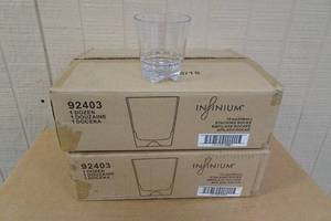 lot 85 image: 2 Dozen NEW Stacking Rocks Drinking Glasses -10oz
