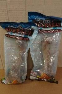 lot 120 image: 2 Pure Buffalo Shoulder Dog Bones -12-13