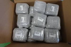 lot 133 image: 33 Novelty Stemless Wine Glasses - All DemocratLeft WingLiberal Theme