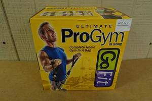 lot 140 image: NEW GoFit Pro Gym Complete Home Gym in a Bag