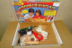 lot 147 image: Masters Wood Burning Kit plus Engraver