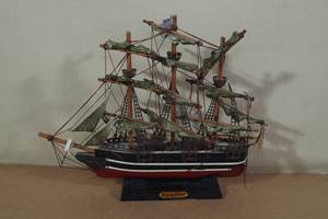 lot 167 image: Wood Scale Model Ship -Flying Cloud