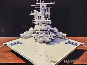 Star Wars Ship Creator and Modeler Colin Contreary Autographed Photo with COA