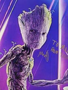 Teen Groot - Guardians of the Galaxy Olaniyan Thurmon Autograph with COA