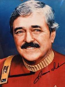 Star Treks Scotty James Doohan Autographed Photo with COA