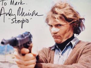 Scorpio - Dirty Harry Andrew Robinson Autographed Photo with COA
