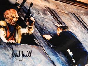 Star Wars Luke Skywalker Mark Hamill Autographed Photo No COA
