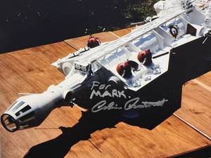 Star Wars Ship Creator and Modeler Colin Contreary Autographed Photo with COA